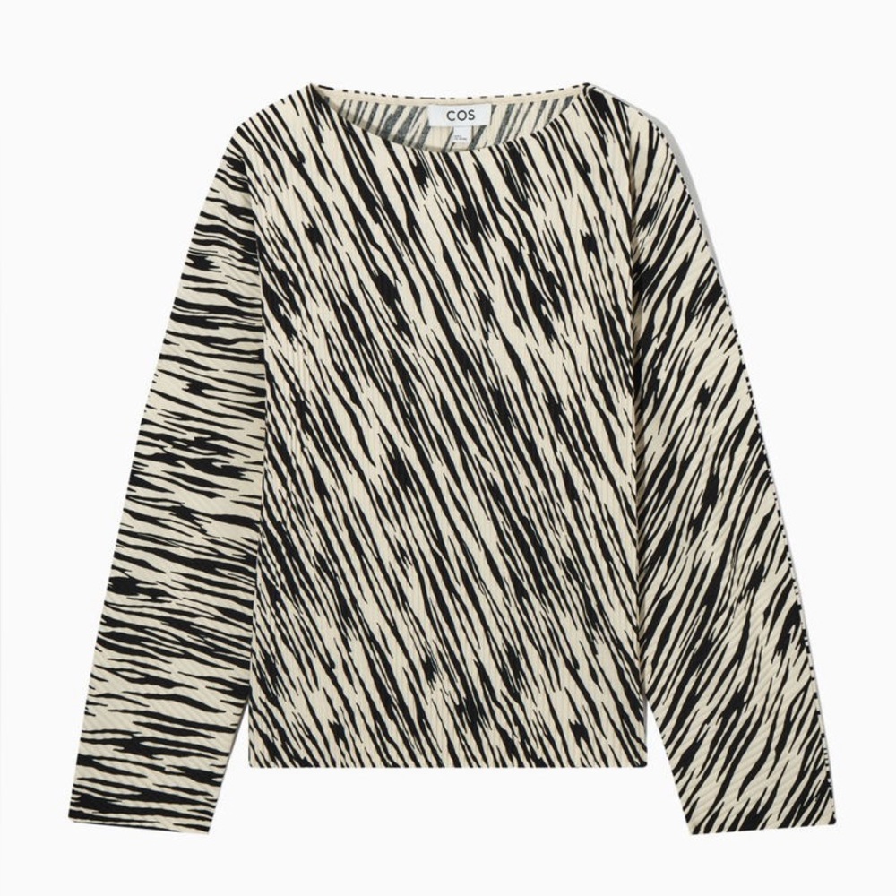 COS Rounded Pleated Top - Small - Picture 2 of 8